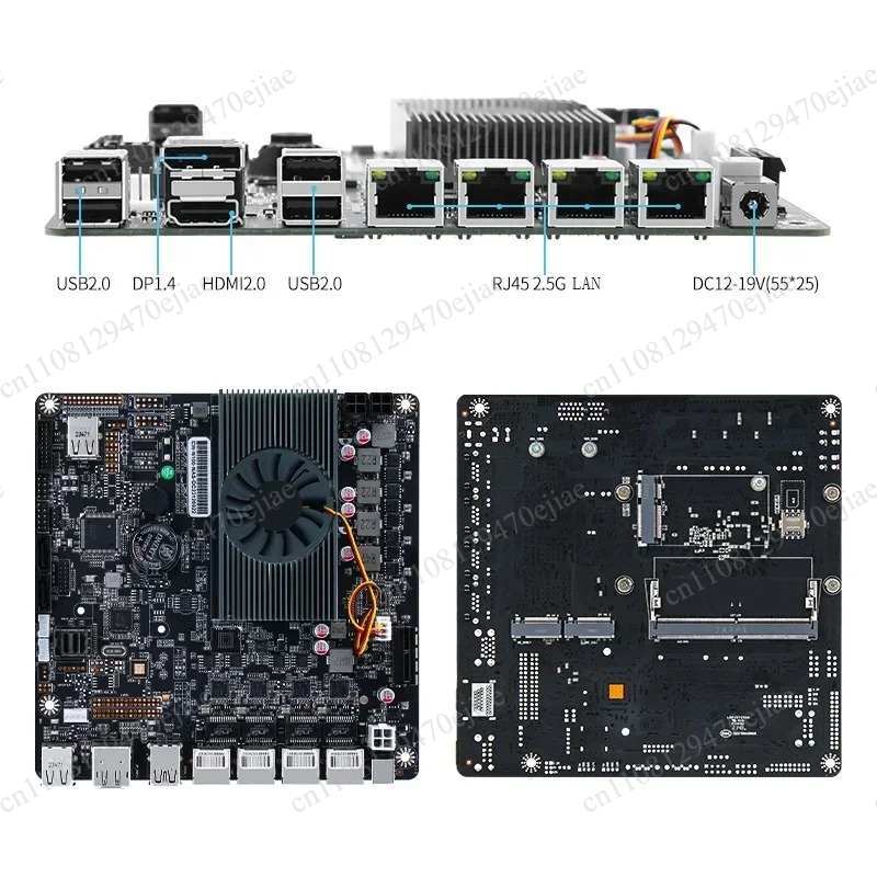 Nas Motherboard N100 6 Sata - N100 6-Bay NAS Motherboard Mini ITX