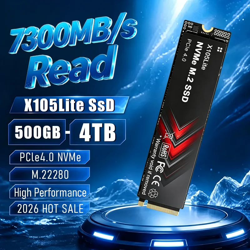 NEW X105Lite 500GB-4TB PCIe 4. - M.2 Nvme 4Tb Pcie 4.0 Ssd 评论和价格