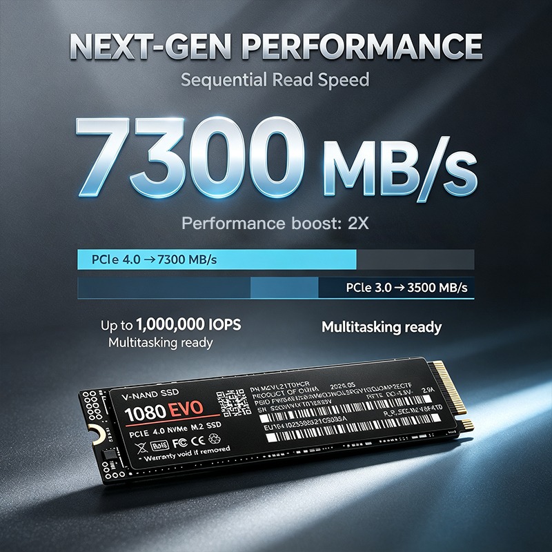 2026 NEW 1080 EVO M.2 NVMe PCI - M.2 Nvme 4Tb Pcie 4.0 Ssd 评论和价格