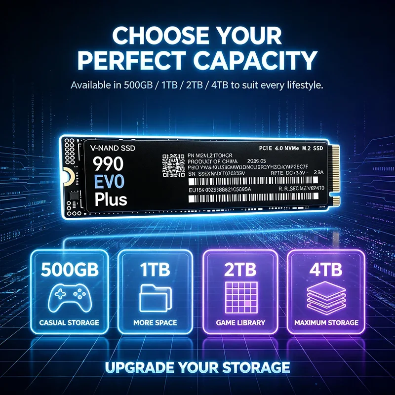 M.2 NVMe SSD 990 EVO Plus 500G - M.2 Nvme 4Tb Pcie 4.0 Ssd 评论和价格
